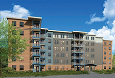 PM Construction underway with  45,000 s/f The Cedars retirement community and 256-unit Latitude at Clark's Pond